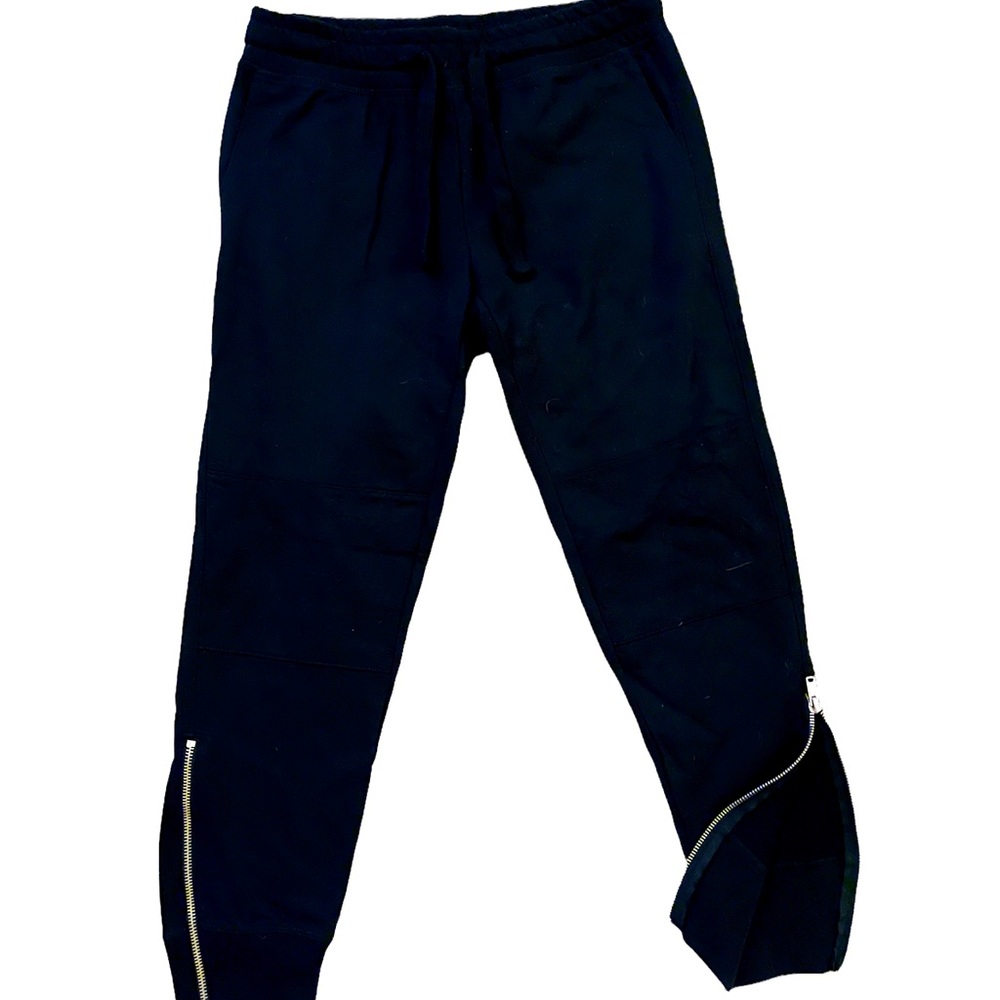GAP Joggers Ankle Zipper Black Women’s Size XS